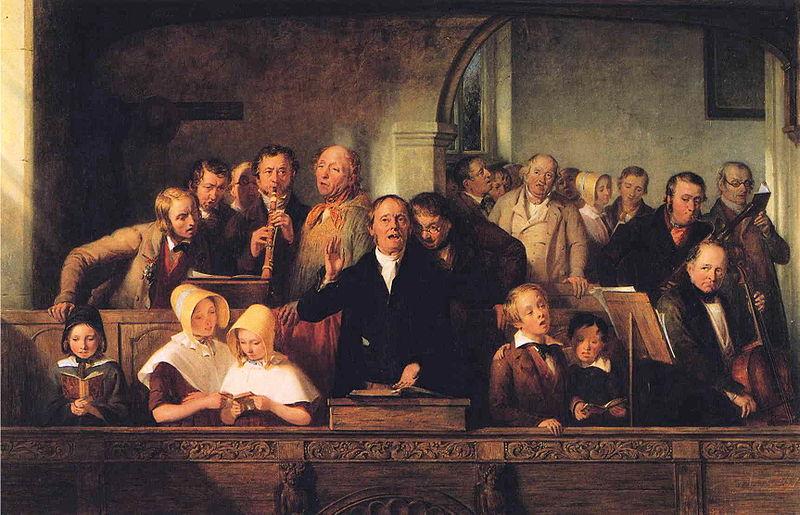 Charles Webster Hawthorne Village Choir oil painting image